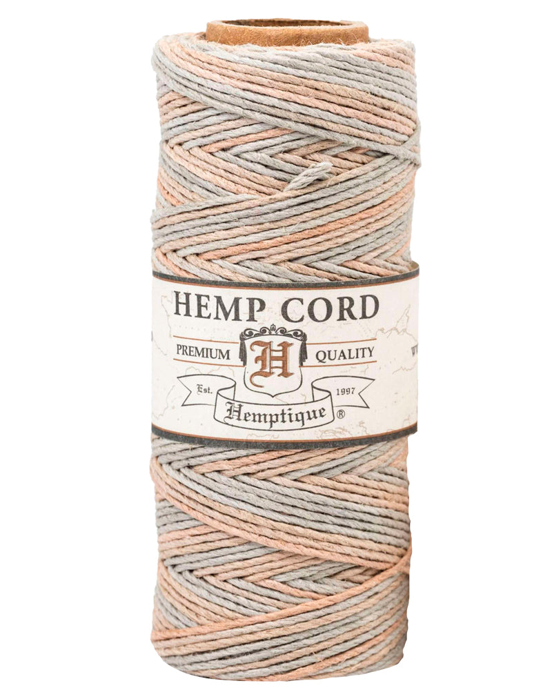 #20 (1mm) Variegated Hemp Cord Spools